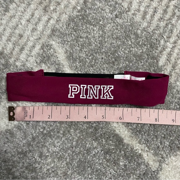 Victoria’s Secret PINK Ultimate Burgundy Maroon Headband - Picture 4 of 5